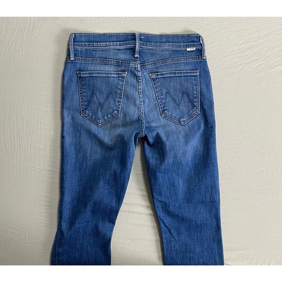 Mother 'The Rascal' Ankle Snippet Raw Cuff Stretch Denim Jeans. Women's 26, GUC! - Picture 12 of 13